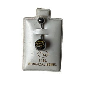 NWT — Y2K “100% B***h” Belly Button Ring 316L Surgical Steel